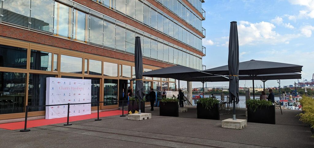 Eventlocation in Hamburg von NORD EVENT - View Eleven - Aussenansicht am Tag