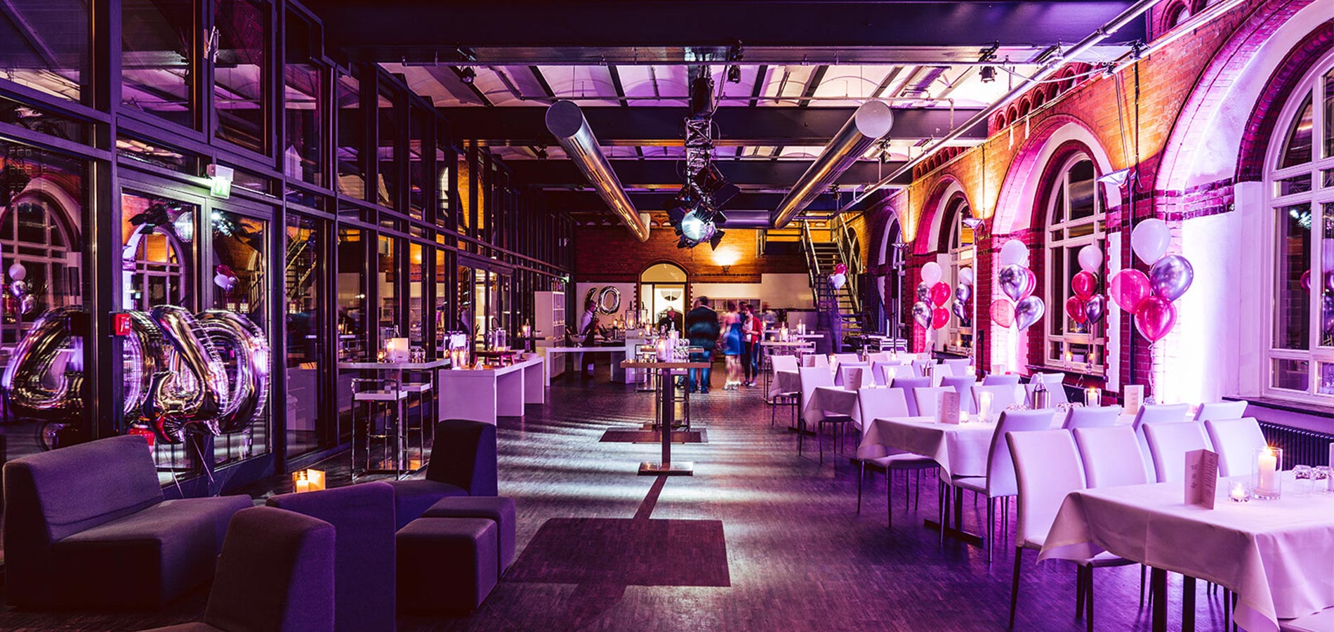 Geburtstag planen in Hamburg mit NORD EVENT - Eventlocations - Ehemaliges Hauptzollamt - Zollhalle