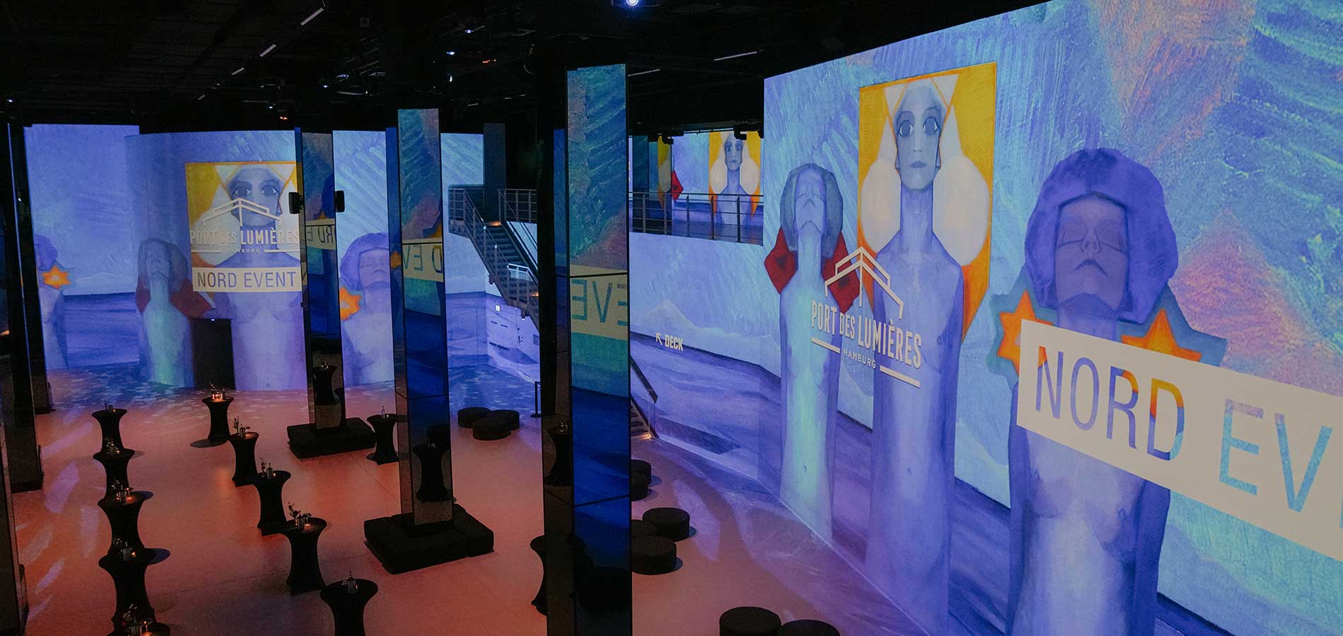 Eventlocations_Port_de_Lumiere_Saal©NORD-EVENT-GmbH Eventlocations in Hamburg von NORD EVENT - Port de Lumières - Saal