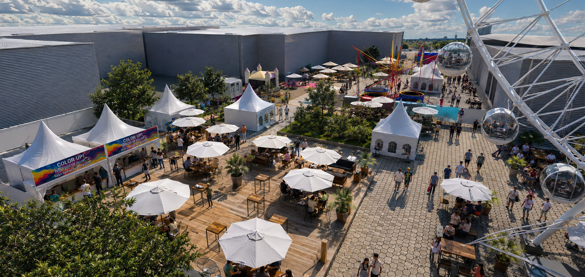 Full Service Eventagentur in Hamburg - NORD EVENT - 3D-Visualisierungen - Color Up - Rendering