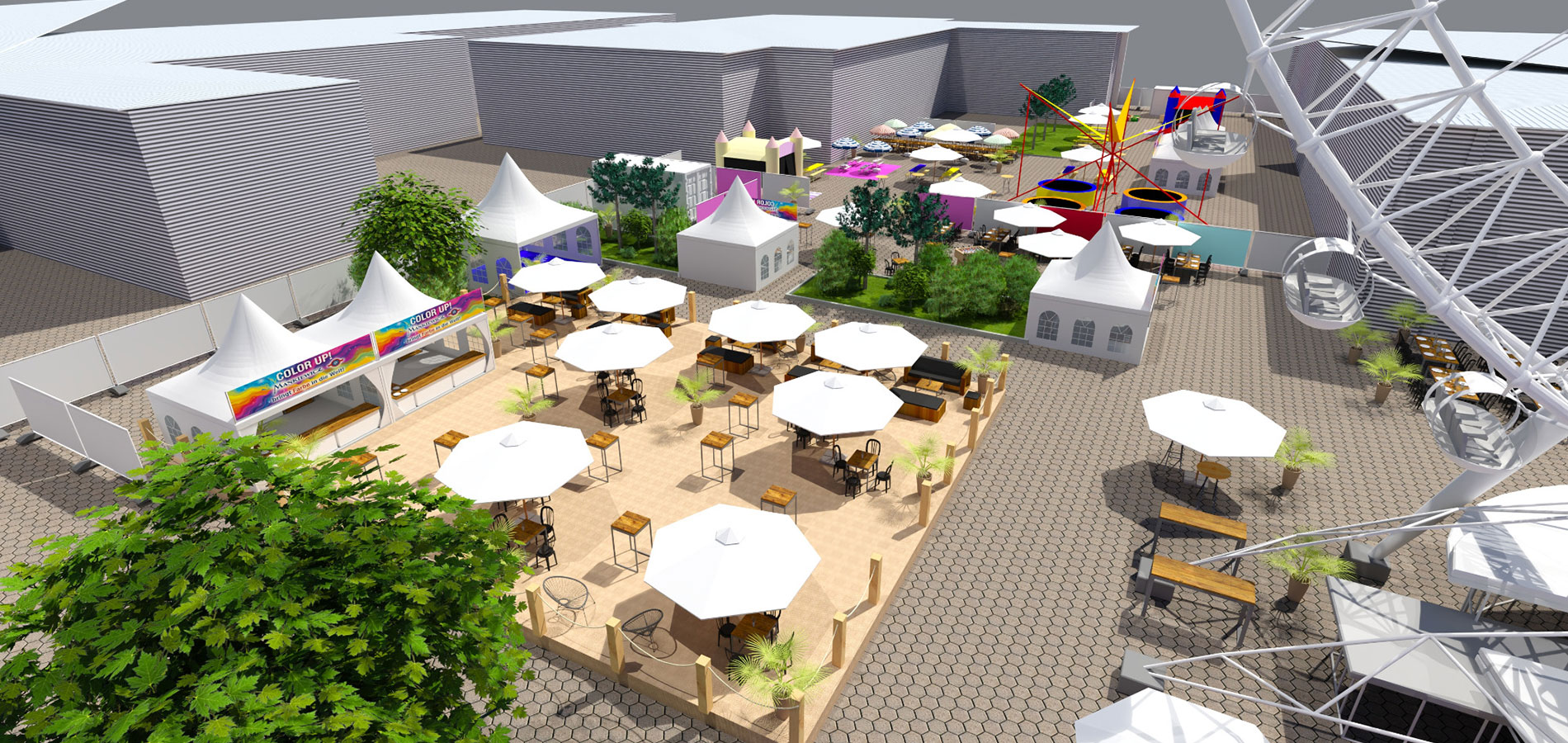 Full Service Eventagentur in Hamburg - NORD EVENT - 3D-Visualisierungen - Color Up