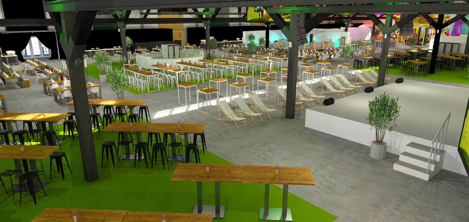 Full Service Eventagentur in Hamburg - NORD EVENT - Leistungen - 3D-Visualisierungen